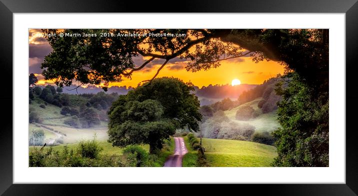 Under Sutton Bank Framed Mounted Print by K7 Photography