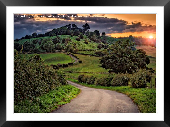 The Shire Framed Mounted Print by K7 Photography