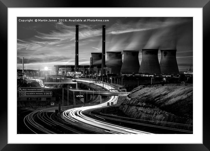 The Mighty Ferrybridge C Framed Mounted Print by K7 Photography
