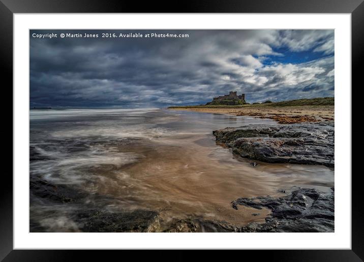 Iconic Bamburgh Framed Mounted Print by K7 Photography