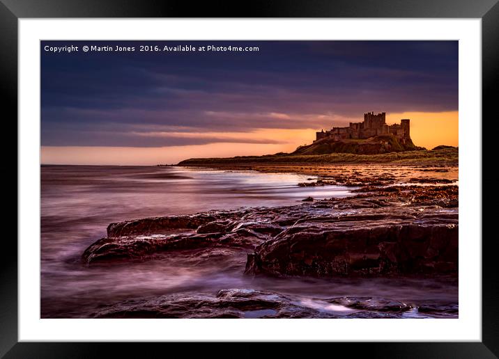 A Northumbrian Dawn Framed Mounted Print by K7 Photography