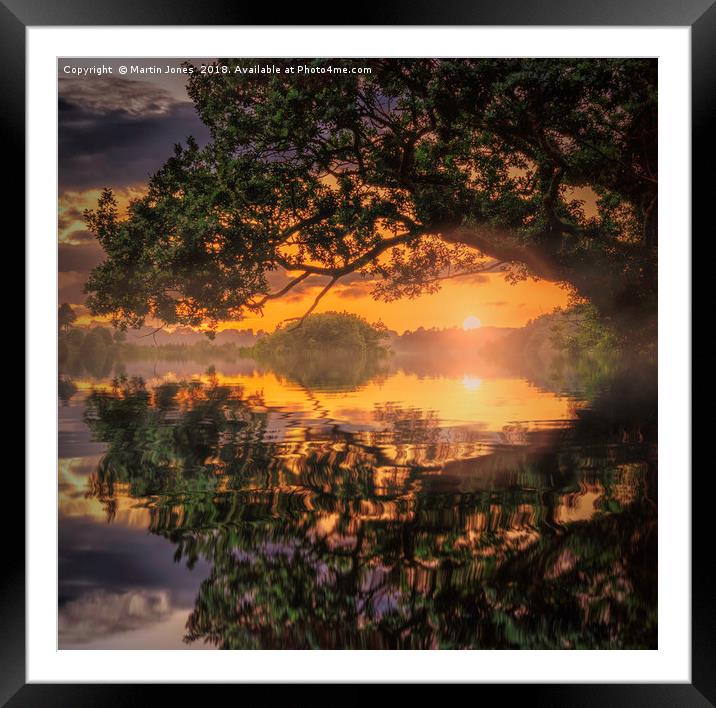 Riverside Serenity Framed Mounted Print by K7 Photography