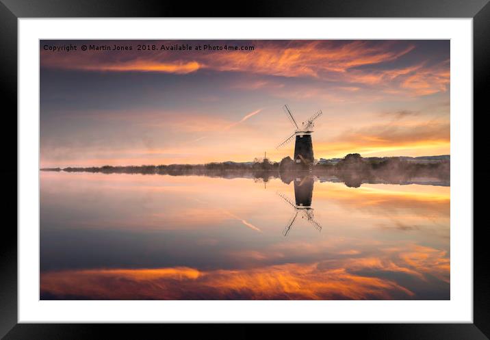 A Time to Reflect Framed Mounted Print by K7 Photography