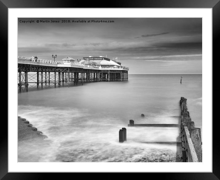 The Victorian Pier, Cromer Framed Mounted Print by K7 Photography