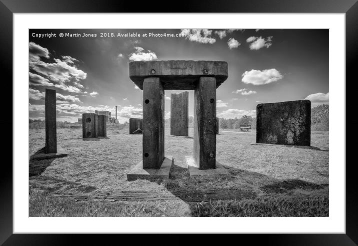 Steel Henge, Templeborough, Rotherham. Framed Mounted Print by K7 Photography