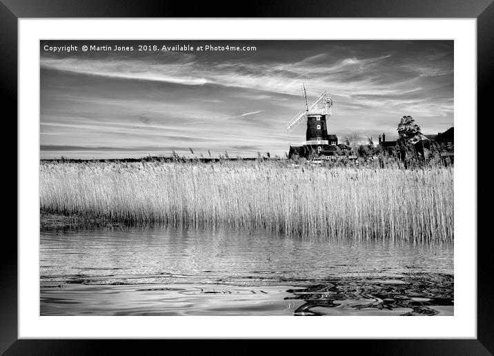 Cley Windmill, Norfolk. Framed Mounted Print by K7 Photography