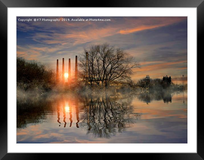 Rotherham Steel - The Finest in the World Framed Mounted Print by K7 Photography
