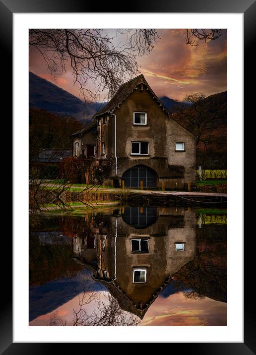 Pier Cottage Framed Mounted Print by K7 Photography