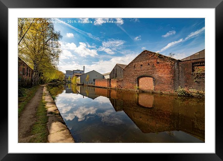 The Sheffield & South Yorkshire Navigation  Framed Mounted Print by K7 Photography