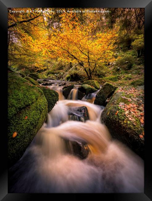 The Wyming Brook Framed Print by K7 Photography