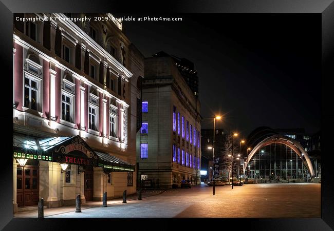 Iconic Sheffield Framed Print by K7 Photography