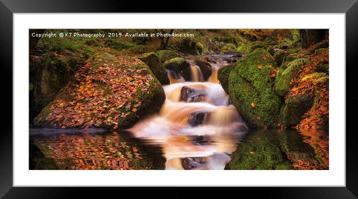 The Secret Pool Framed Mounted Print by K7 Photography