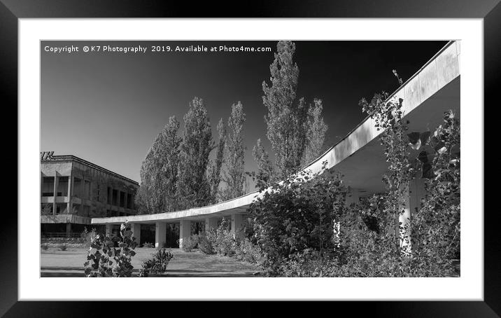 Chernobyl  Ecxlusion Zone - Prypiat Framed Mounted Print by K7 Photography