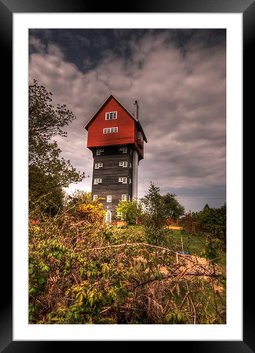 The House in the Clouds Framed Mounted Print by Nigel Bangert