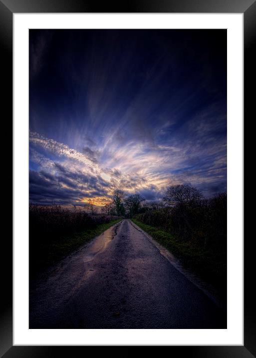 After the Rain Framed Mounted Print by Nigel Bangert