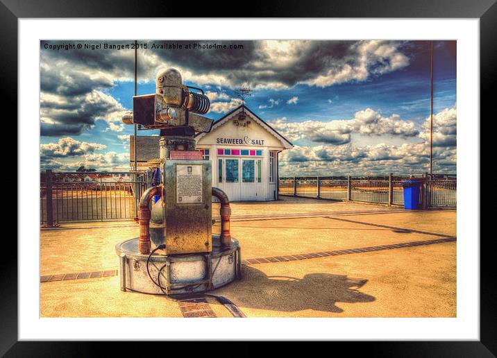  The Quantum Tunnelling Telescope Framed Mounted Print by Nigel Bangert