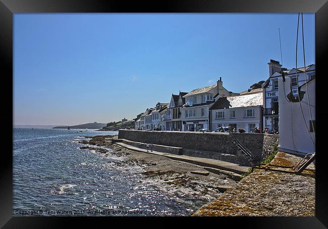 St Mawes a very Cornish Place Framed Print by Terri Waters