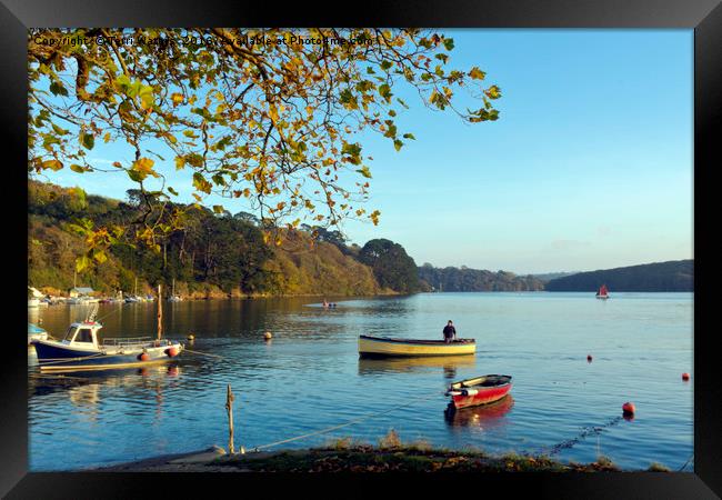 Truro River Framed Print by Terri Waters