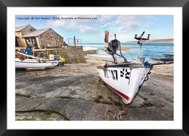 All Hands On Deck Framed Mounted Print by Terri Waters