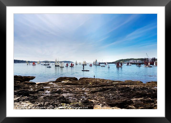 Falmouth Classics Parade 2018 Framed Mounted Print by Terri Waters