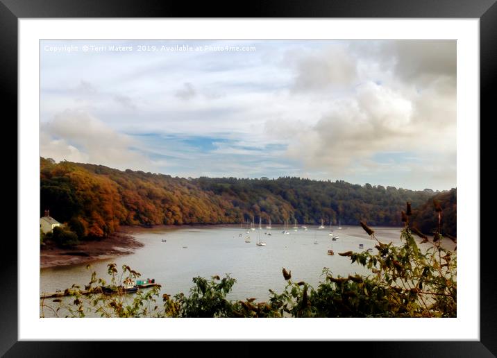 The View From Malpas Framed Mounted Print by Terri Waters