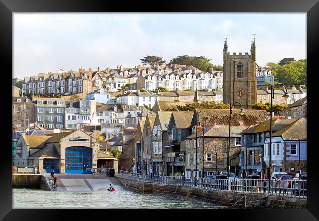 Life Savers of St Ives Framed Print by Terri Waters