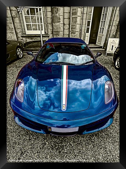 Ferrari F430 Framed Print by Alasdair Preston