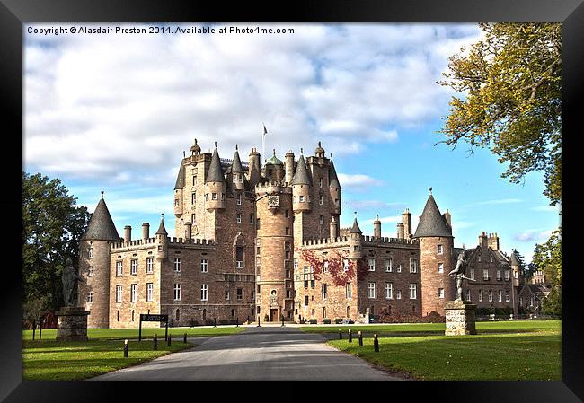  Glamis Castle Framed Print by Alasdair Preston