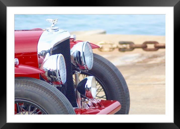 Beautiful Bentley Framed Mounted Print by karen grist