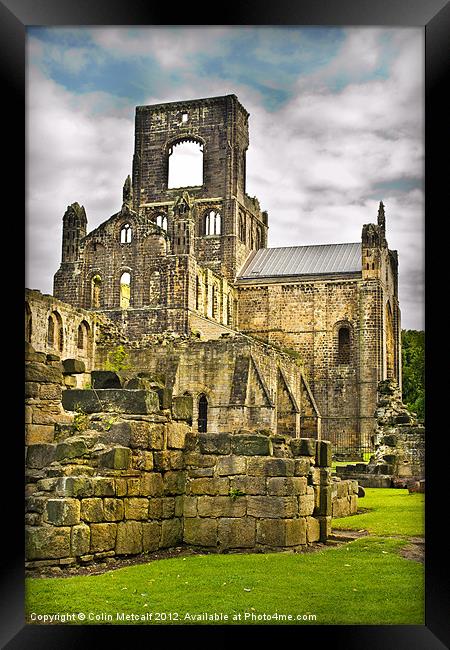 Kirkstall Abbey #1 Framed Print by Colin Metcalf