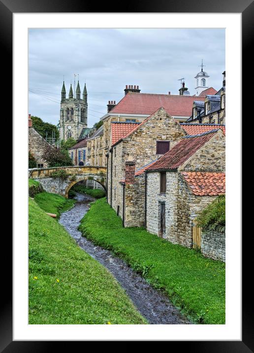 Helmsley Framed Mounted Print by Colin Metcalf