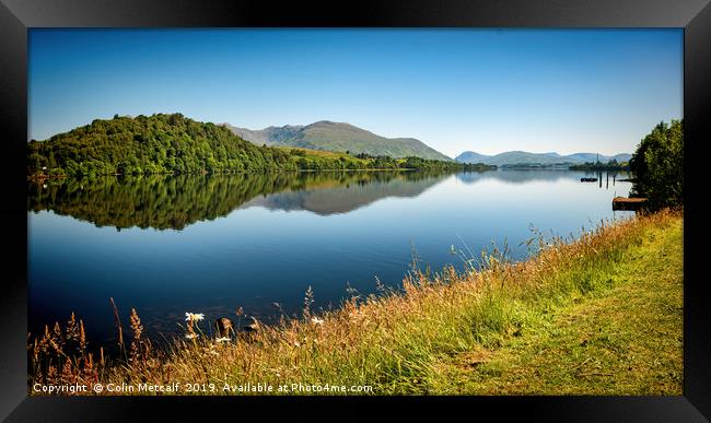 Loch Awe, Scotland Framed Print by Colin Metcalf