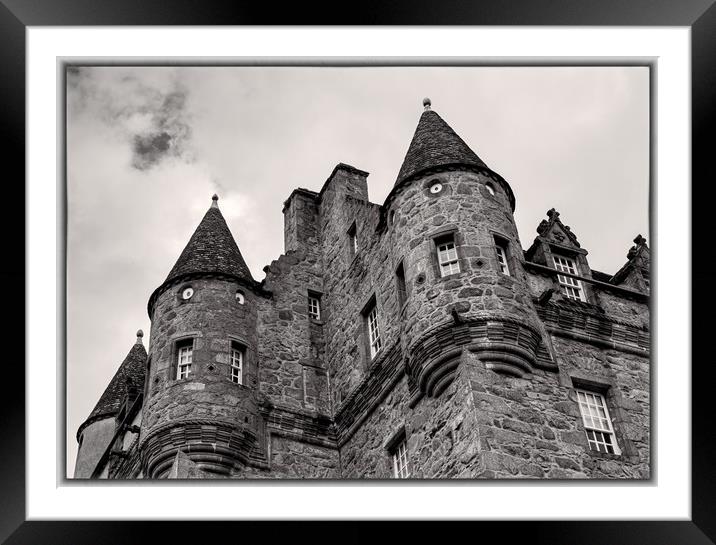 Castle Fraser Framed Mounted Print by Colin Metcalf