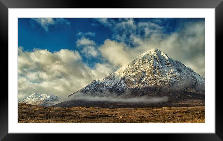 Buachaille etive mor Framed Mounted Print by Geo Harris