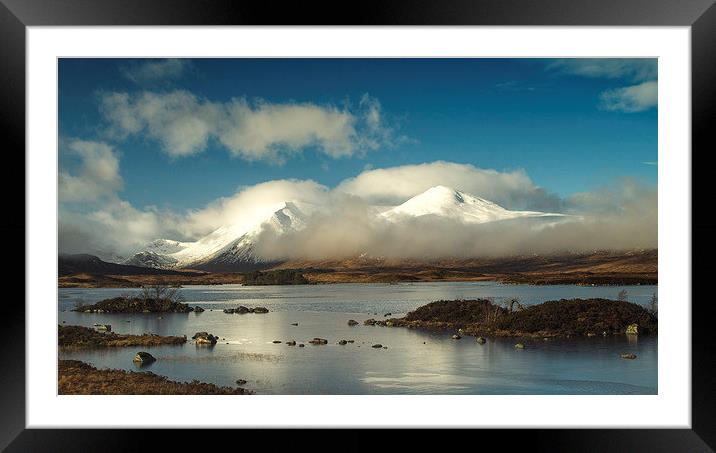 The Blackmount Framed Mounted Print by Geo Harris