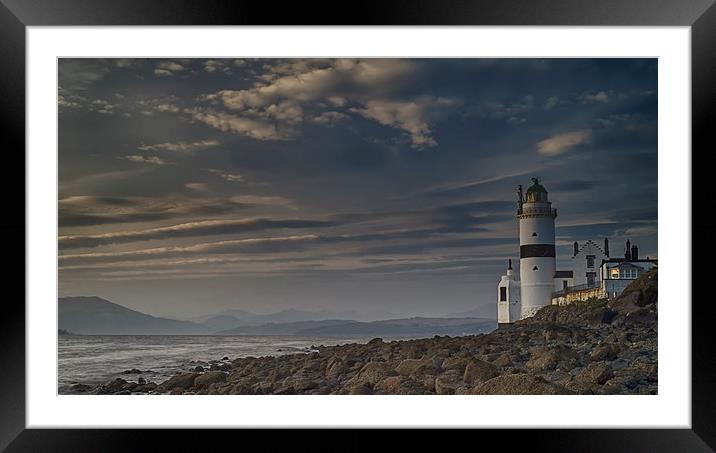 The Cloch Lighthouse Framed Mounted Print by Geo Harris