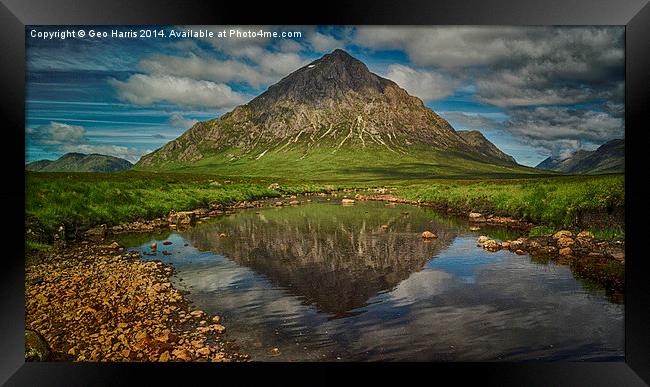 Buachaille Etive Mor Framed Print by Geo Harris