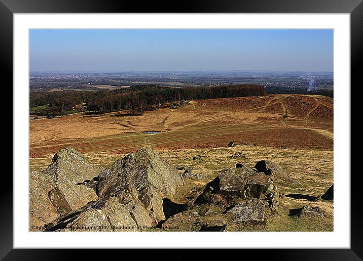East Leicestershire and beyond Framed Mounted Print by Linsey Williams