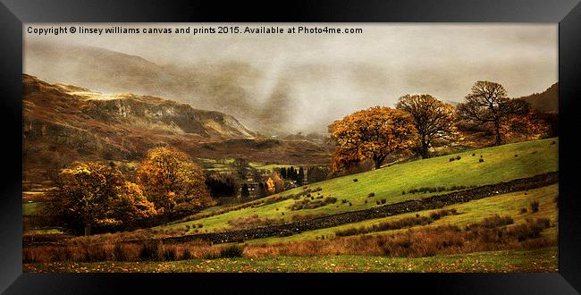  The Engish Lake District Framed Print by Linsey Williams