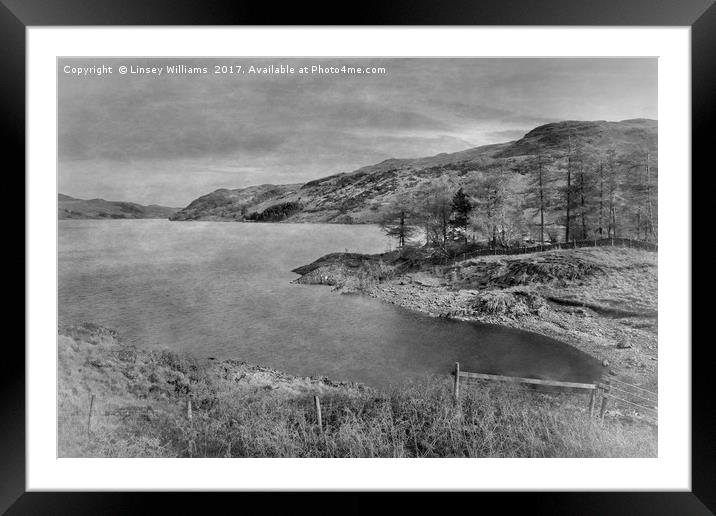 Haweswater 2 Framed Mounted Print by Linsey Williams