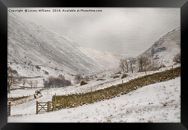 Kirkstone Pass, Cumbria Framed Print by Linsey Williams