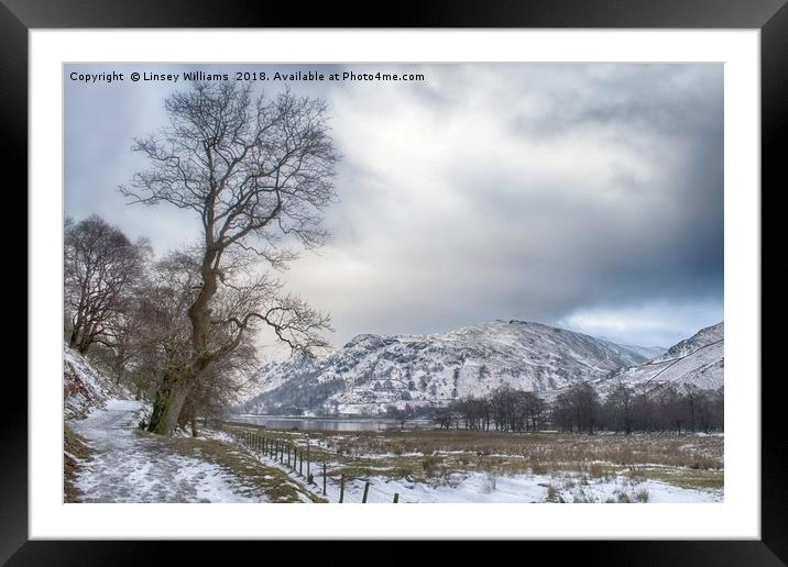 Path to Patterdale 2 Framed Mounted Print by Linsey Williams