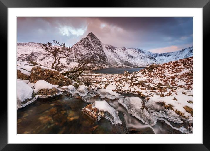 Tryfan  Ogwen Valley  Framed Mounted Print by J.Tom L.Photography