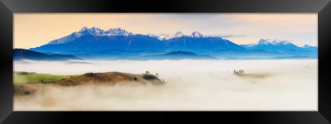 The Tatra Mountains  Framed Print by J.Tom L.Photography