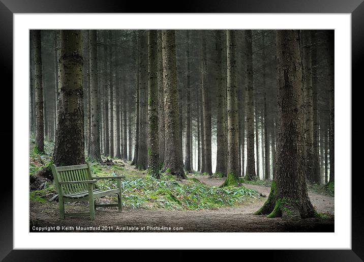 Rest a While Framed Mounted Print by Keith Mountford