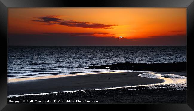 End of The Day Framed Print by Keith Mountford