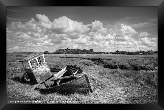 Abandoned Framed Print by Keith Mountford