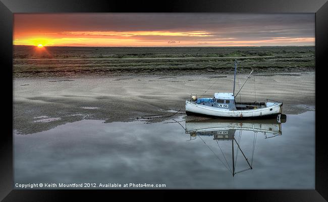At The End of The Day Framed Print by Keith Mountford