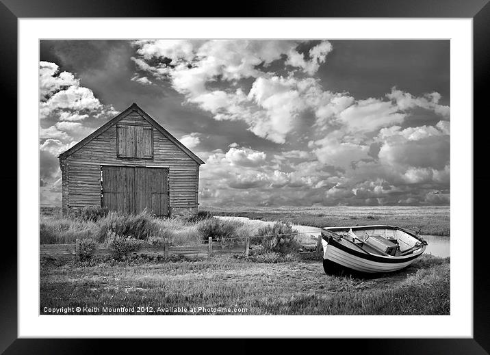 Days End Framed Mounted Print by Keith Mountford