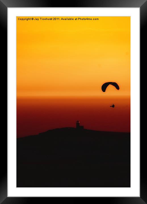 Flying High Framed Mounted Print by Jay Ticehurst